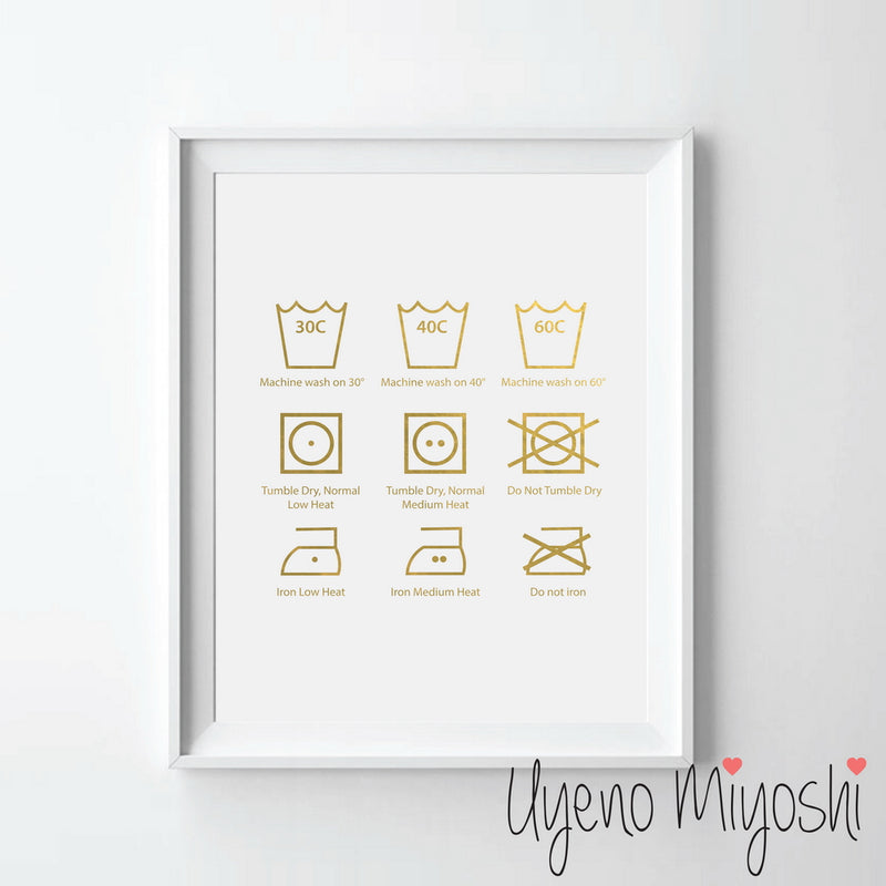 Laundry Sign II