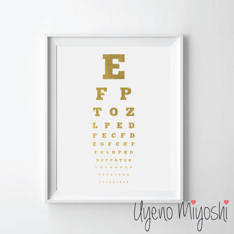 Snellen Eye Chart