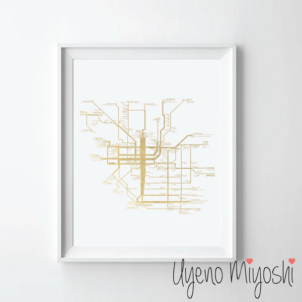 Melbourne Metro Map
