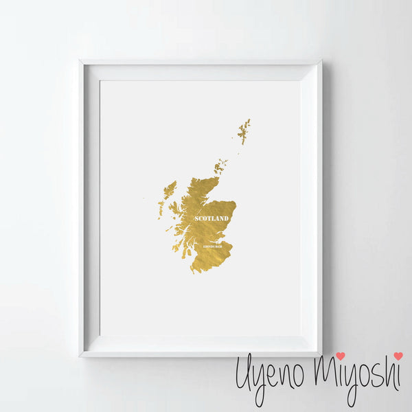 Map - Scotland