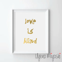 Love is Blind