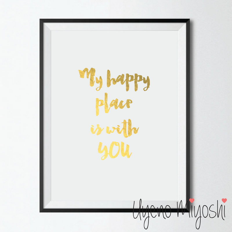 My Happy Place is with You