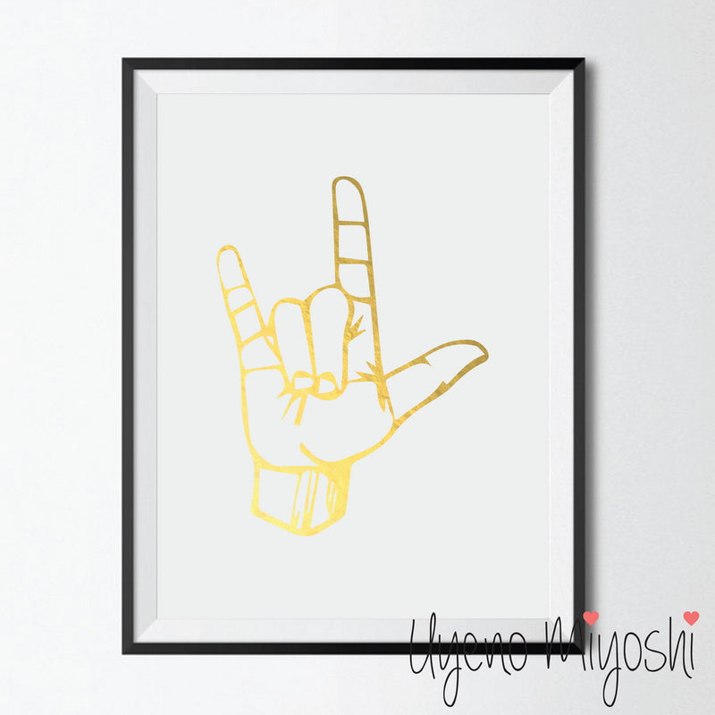 I Love You Sign