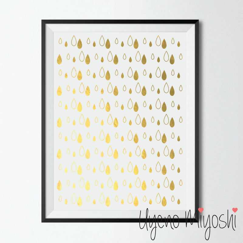 Pattern - Rain Drops I