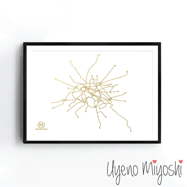 Paris Metro Map II