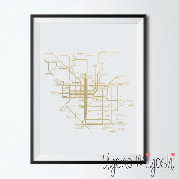 Melbourne Metro Map