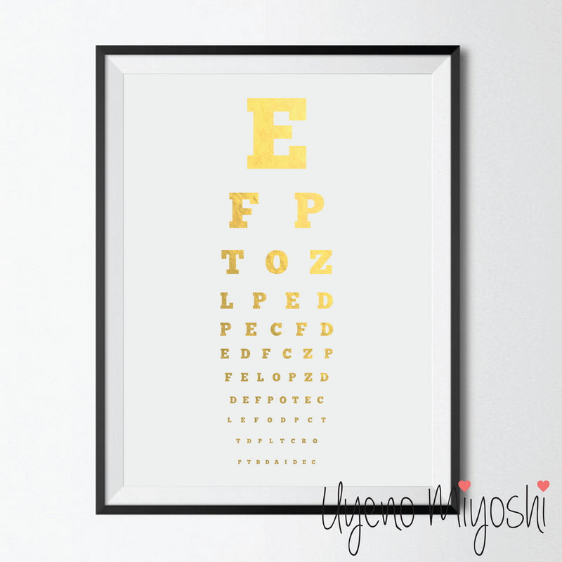 Snellen Eye Chart