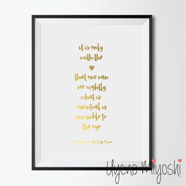 The Little Prince Quote