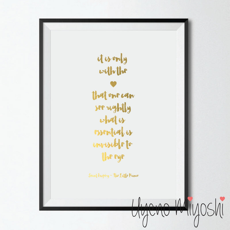 The Little Prince Quote