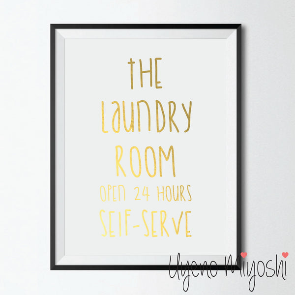 Laundry Room Sign