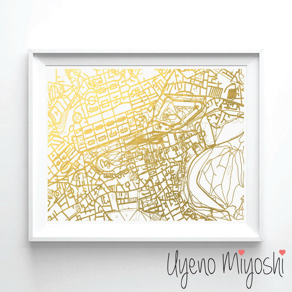 Edinburgh Street Map