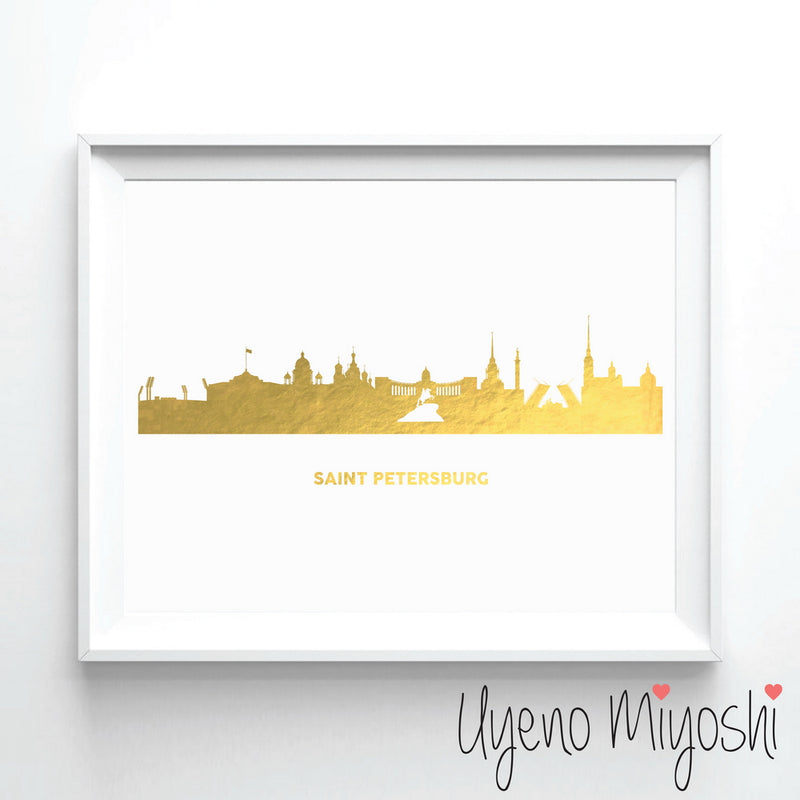 Saint Petersburg Skyline