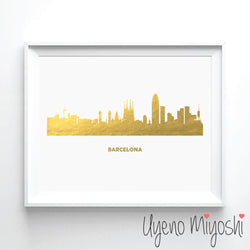 Barcelona Skyline I