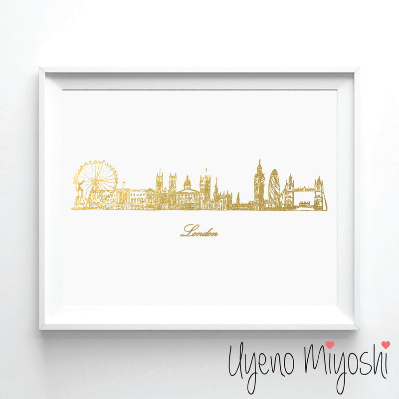 London Skyline Sketch