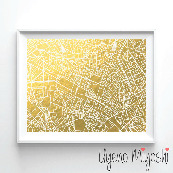 Paris Street Map
