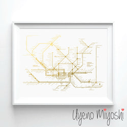 Hamburg Underground Map