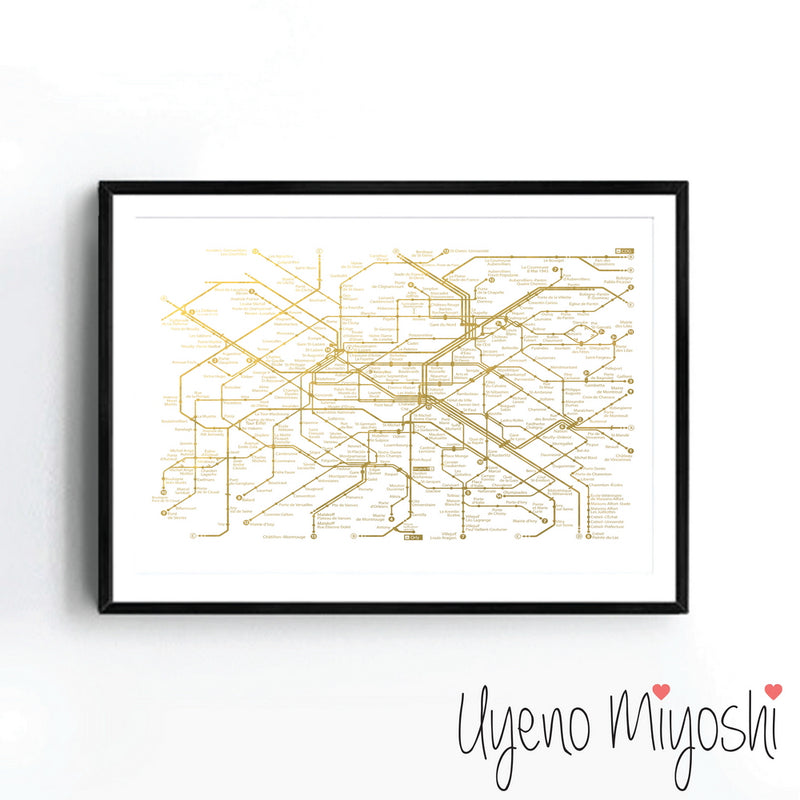 Paris Metro Map I