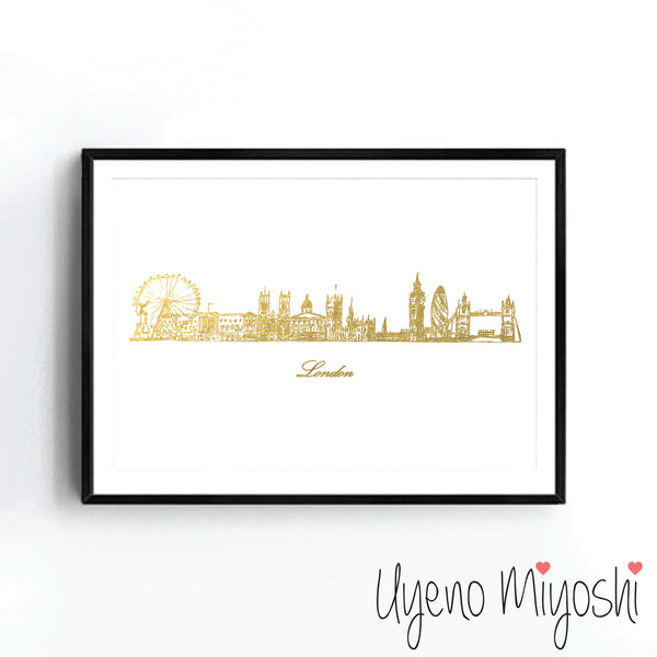 London Skyline Sketch