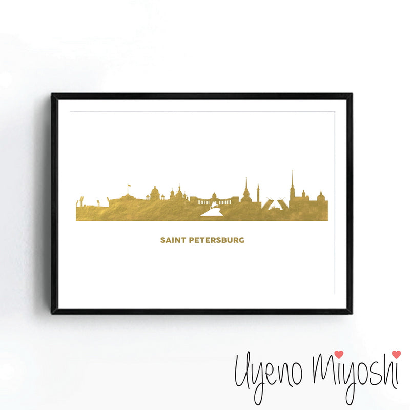 Saint Petersburg Skyline