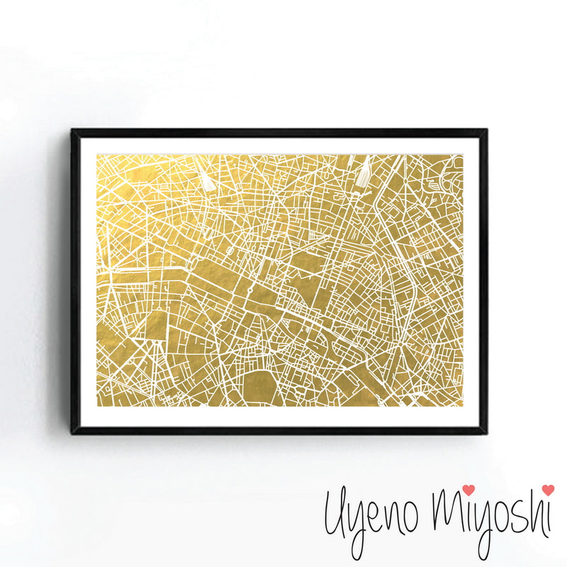 Paris Street Map