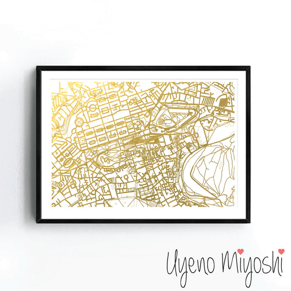 Edinburgh Street Map