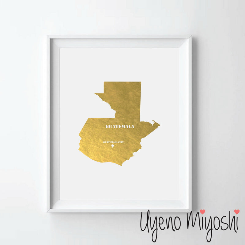 Map - Guatemala