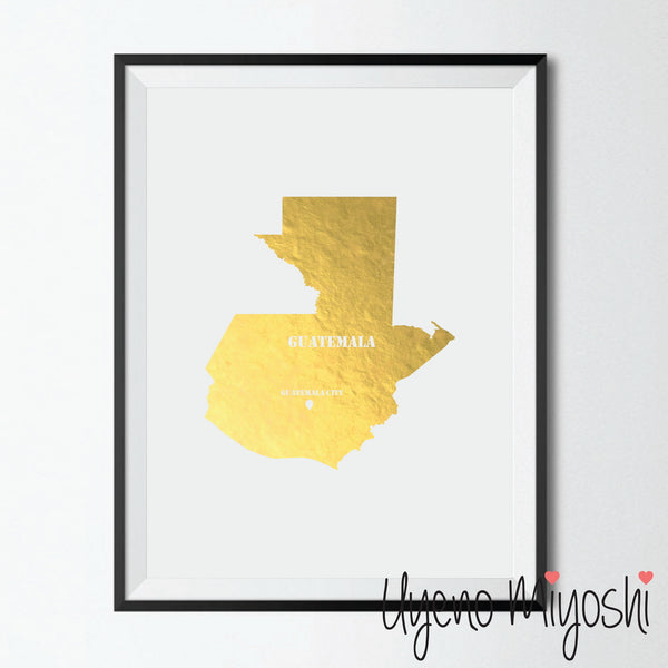 Map - Guatemala
