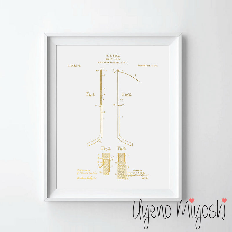 Patent - Hockey Stick