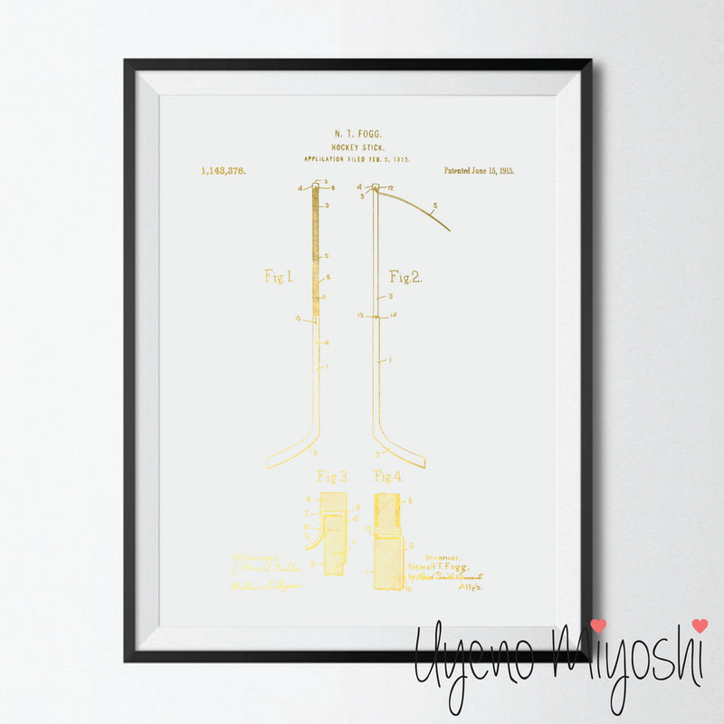 Patent - Hockey Stick