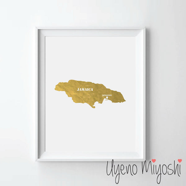 Map - Jamaica