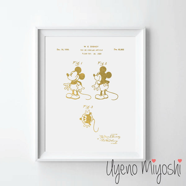 Patent - Mickey Mouse