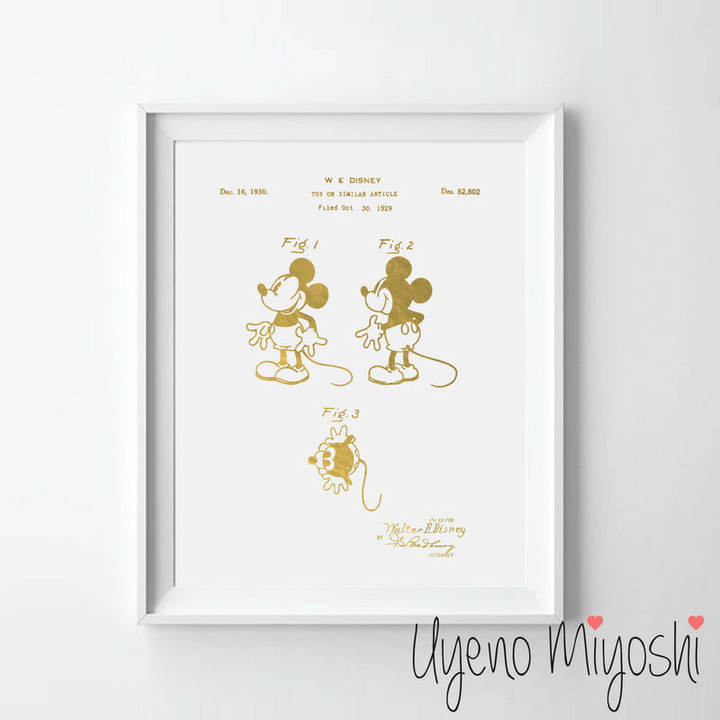 Patent - Mickey Mouse
