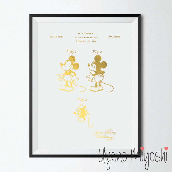 Patent - Mickey Mouse