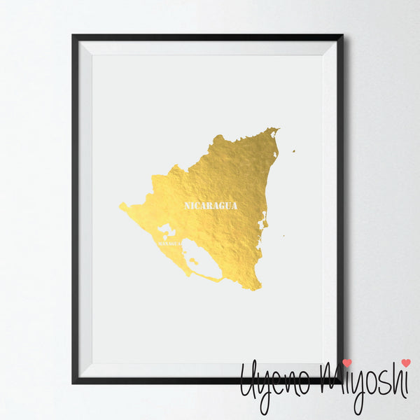 Map - Nicaragua