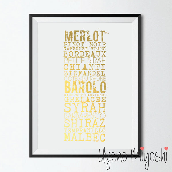 Red Wine List