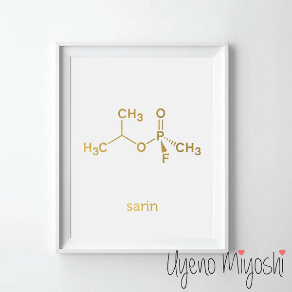 Chemical Molecule - Sarin