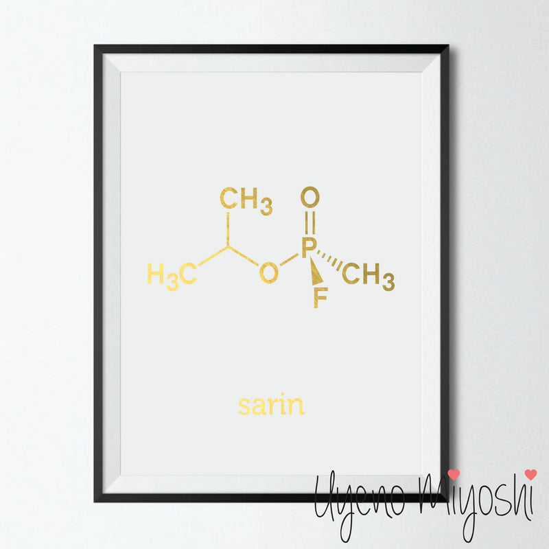Chemical Molecule - Sarin