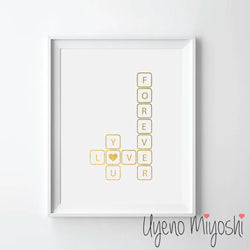 Crossword Puzzle - I Love You Forever I