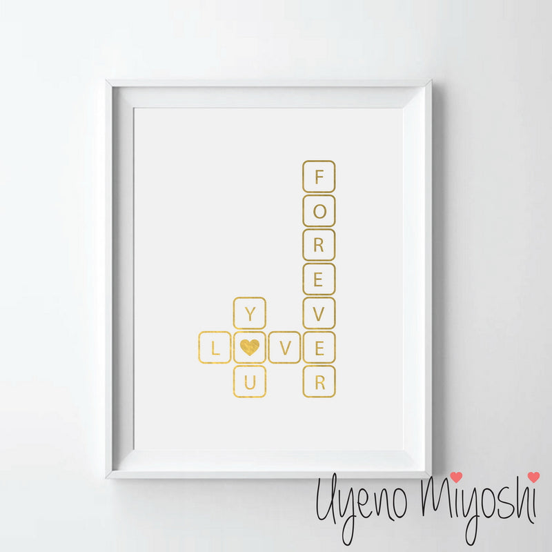 Crossword Puzzle - I Love You Forever I