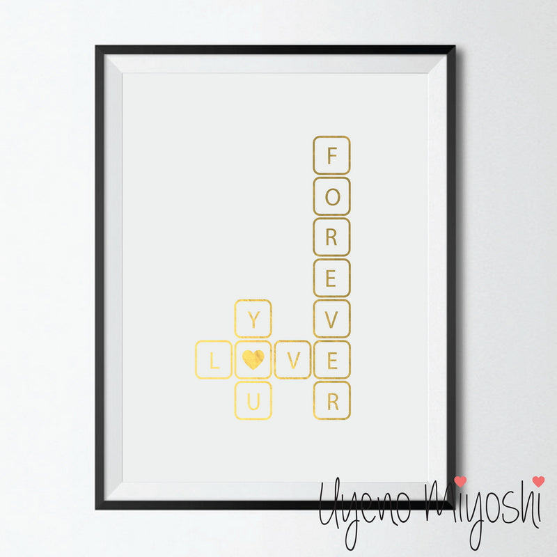 Crossword Puzzle - I Love You Forever I