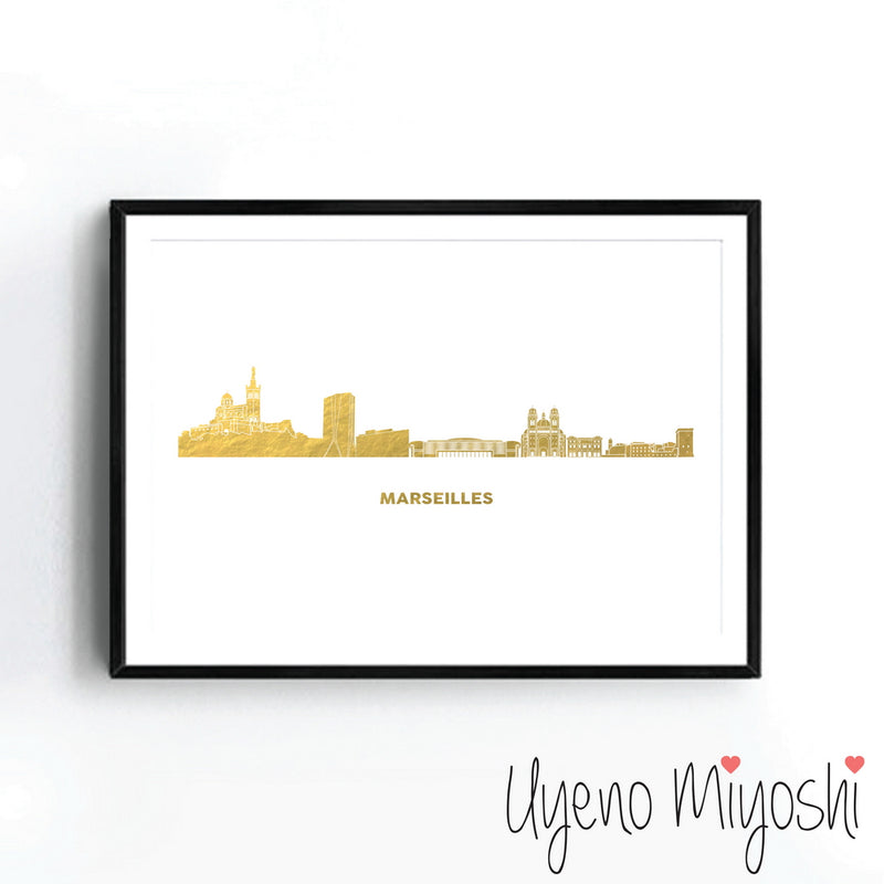 Marseilles Skyline