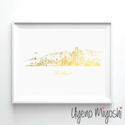 Los Angeles Skyline Sketch II
