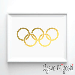 Olympic Logo Sign