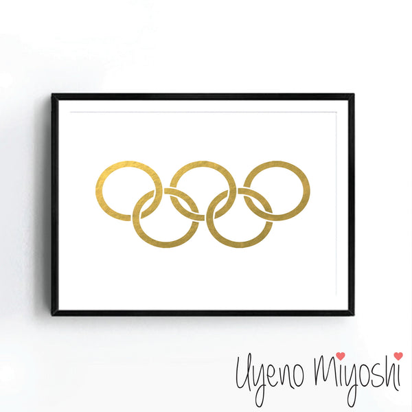 Olympic Logo Sign
