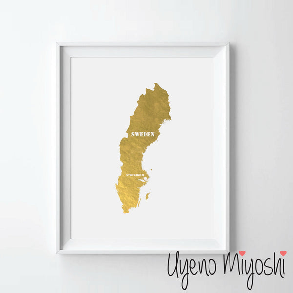 Map - Sweden