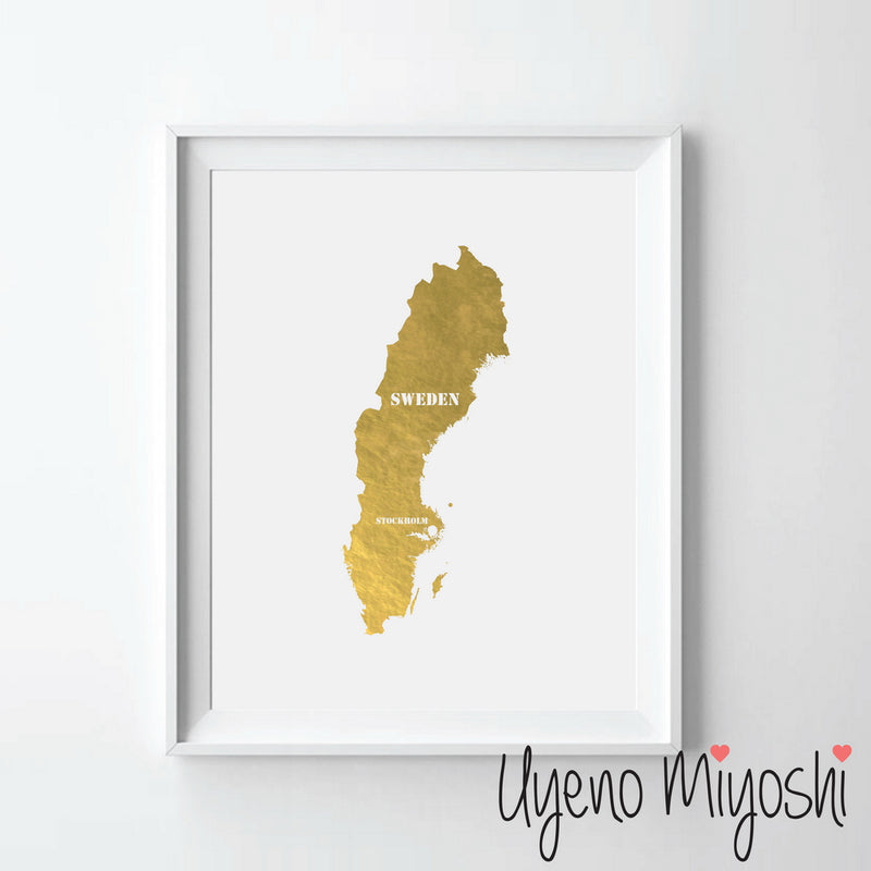 Map - Sweden