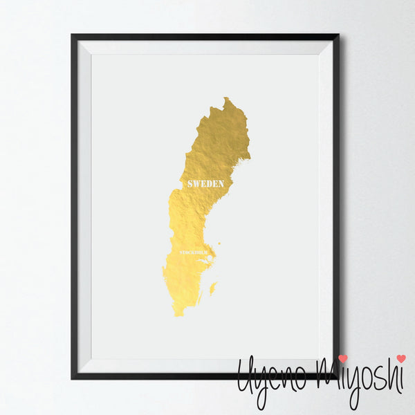 Map - Sweden