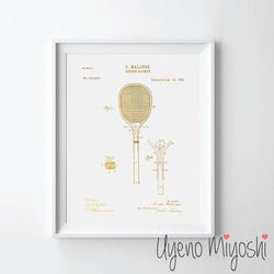 Patent - Tennis Racket