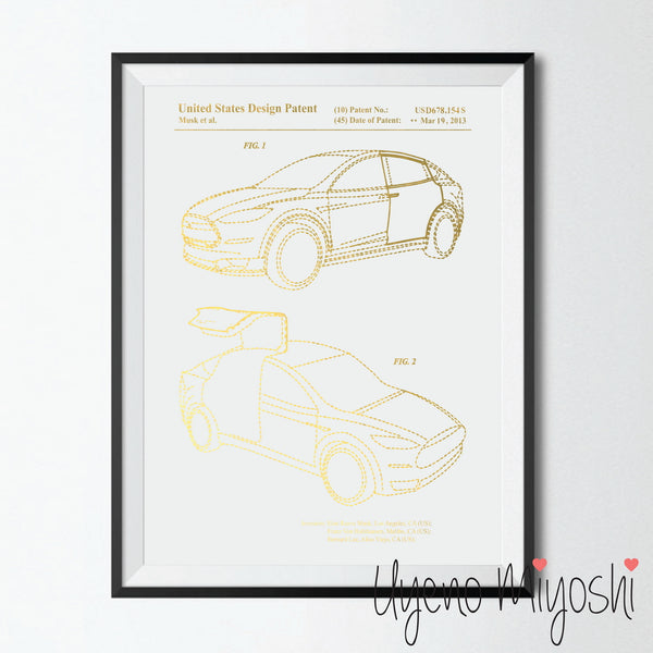 Patent - Tesla Model X