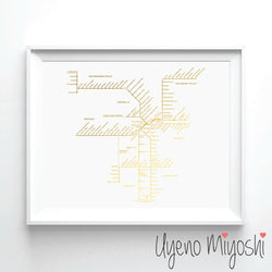Los Angeles Metro Map